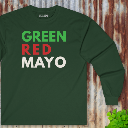 Green Red Mayo Long Sleeve