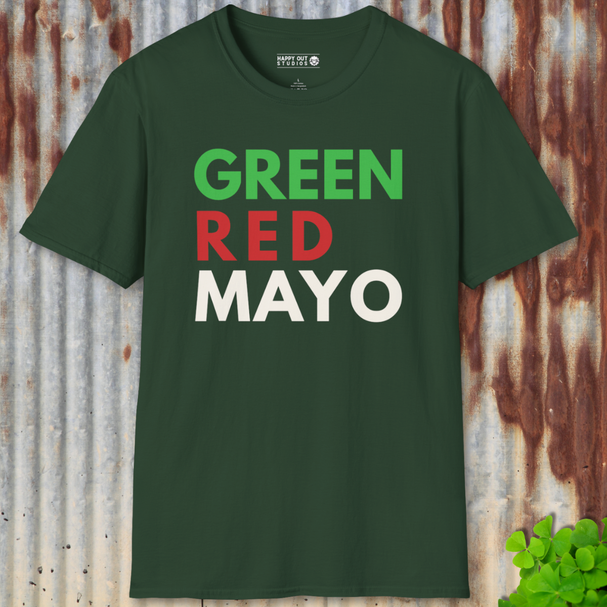 Red Green Mayo Tee