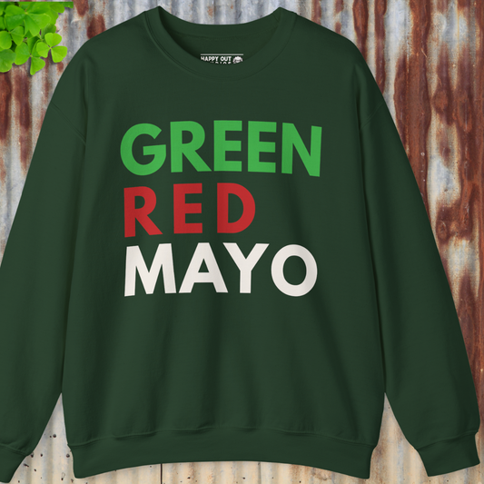 Green Red Mayo Sweatshirt
